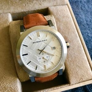 NEW Burberry Brown Men's Bu9904 Watch